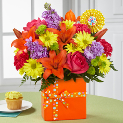 The FTD® Set to Celebrate™ Birthday Bouquet from Victor Mathis Florist in Louisville, KY